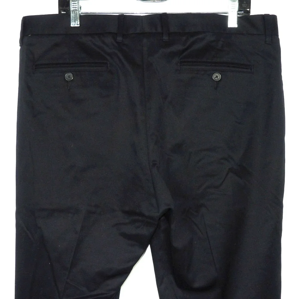 BONOBOS Black TUESDAY Slim Fit Cotton Stretch Chino Pants Men's 35 X 30